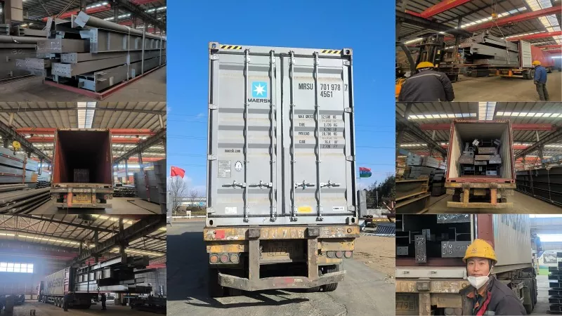 EIHE Polad Struktur Qrup Fabriki Göndərmə Girişi