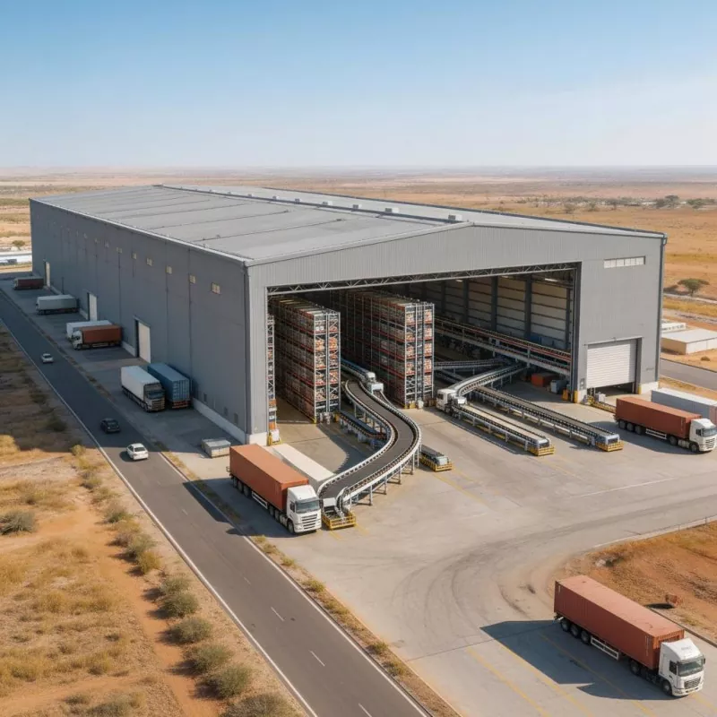 Elektron Ticarət Paylama Mərkəzləri üçün Prefabrik Modul Polad Çərçivə Logistika Anbar Tikintisinin Əsas Üstünlükləri Nələrdir?