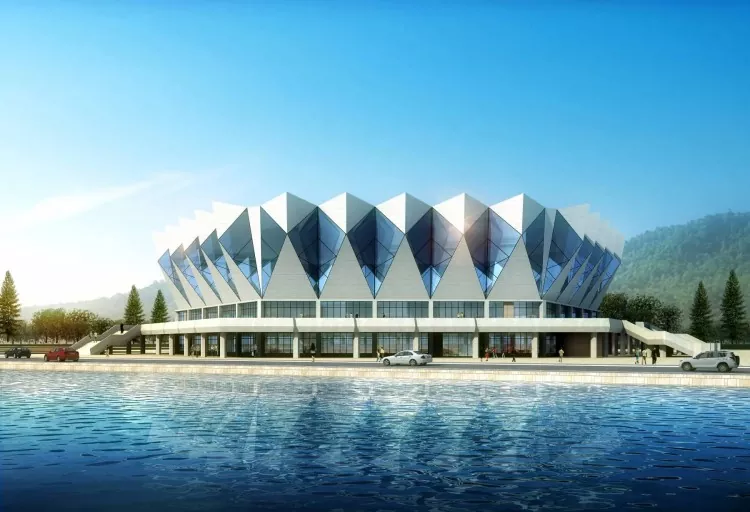 Dizaynlı Polad Konstruksiya Stadionu