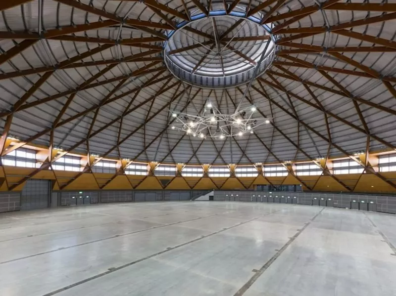 Suspended Dome Exhibition Hall
