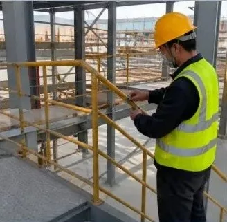Handrail installation