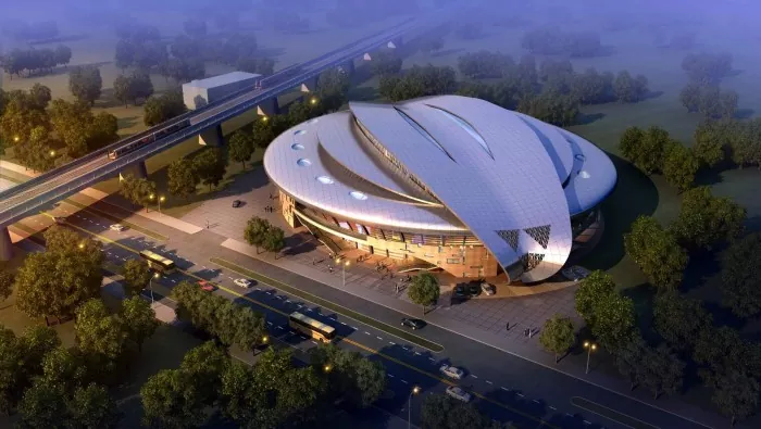 Yüngül Xüsusi Formalı Polad Stadion