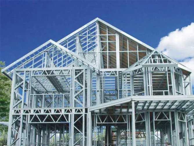 Yüngül polad çərçivə prefab metal bina polad quruluş konfransı Hal