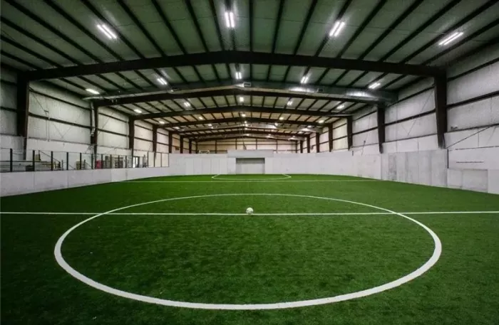 Müasir Prefabrik Polad Stadion Tikintisi