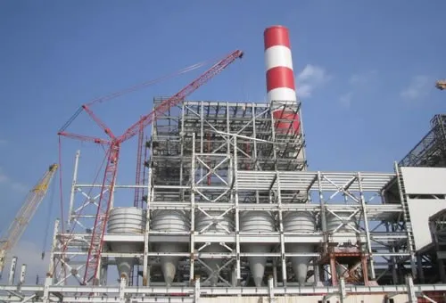 Elektrik Stansiyasının Polad Konstruksiyası
