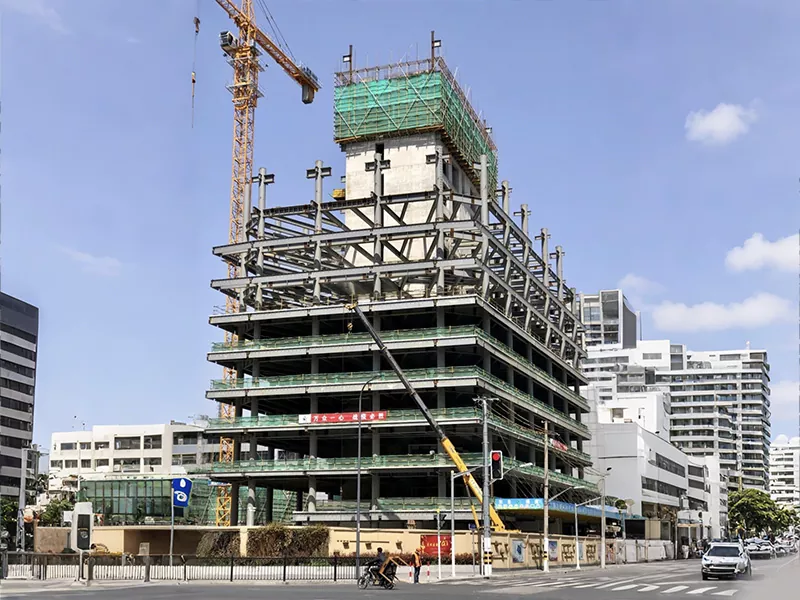 Prefab polad çərçivə quruluşu salonu