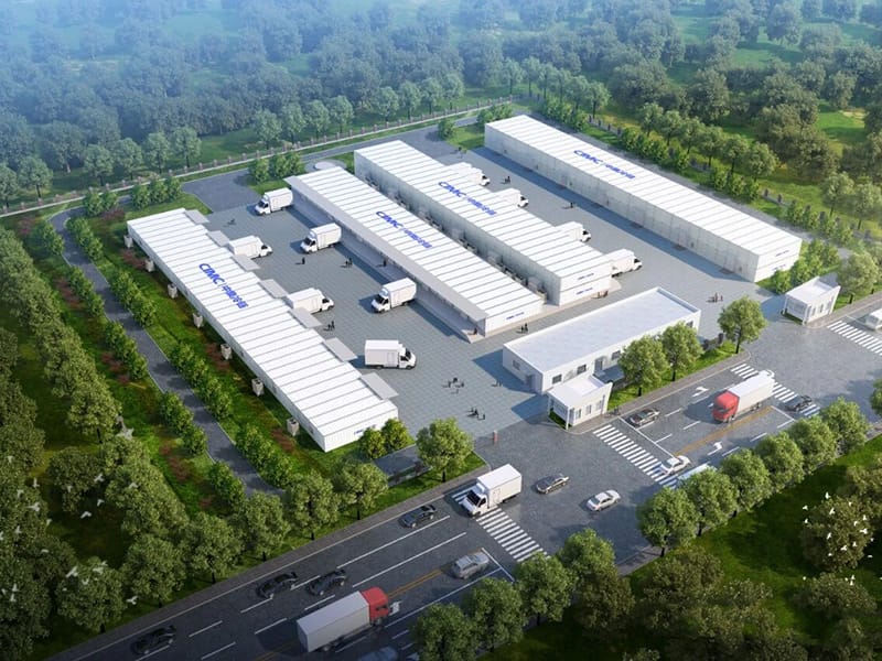 Prefabrik Polad Konstruksiya Anbar Binası