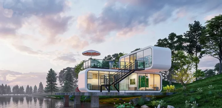 Prefabrik Apple Kabin