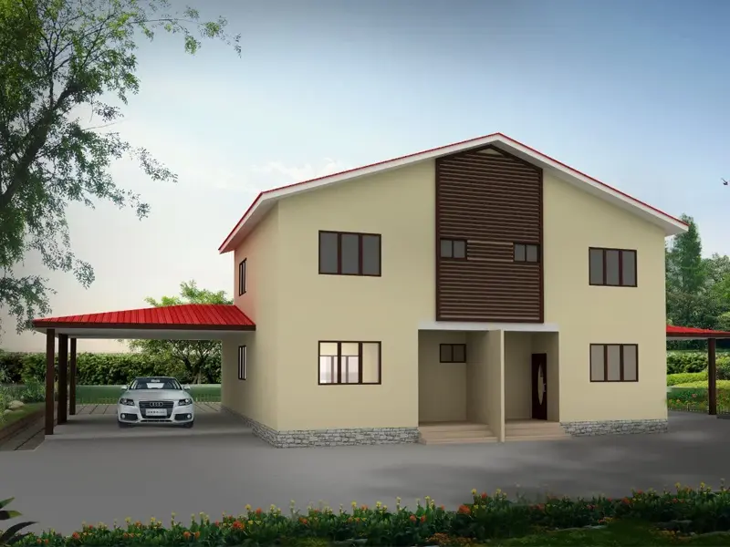 Prefabrik Polad Məktəb Yataqxanası