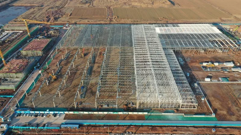 Polad Ekspres Çatdırılma Paylama Mərkəzinin Tikintisi