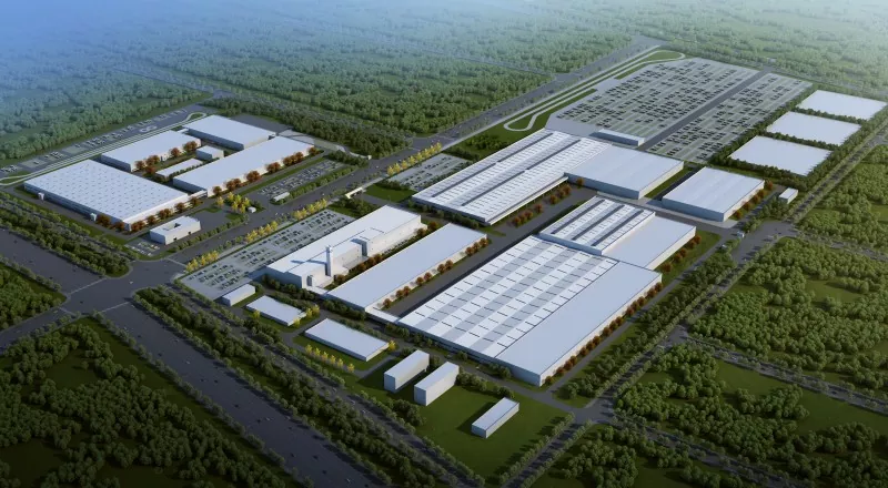 Polad Karkas Tikiş Fabrikinin Tikintisi